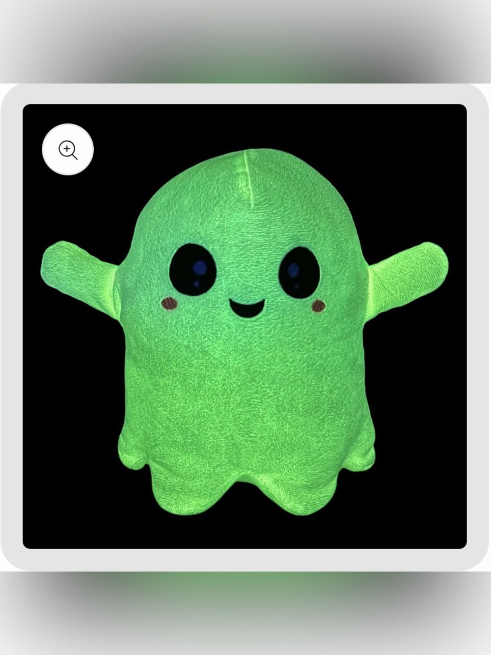 Glow in the Dark Gregory Ghost Warm Pals - Lavender Scented